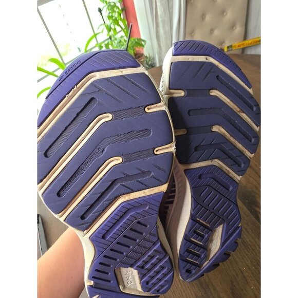 Brooks Launch GTS 8 1203461B520 Running Shoes Woman Sz 6.5 Gray Purple - Picture 10 of 16